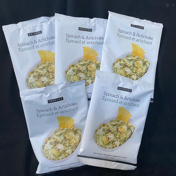 Epicure Spinach & Artichoke Dip Mix (5 pkg) - Picture 1 of 2